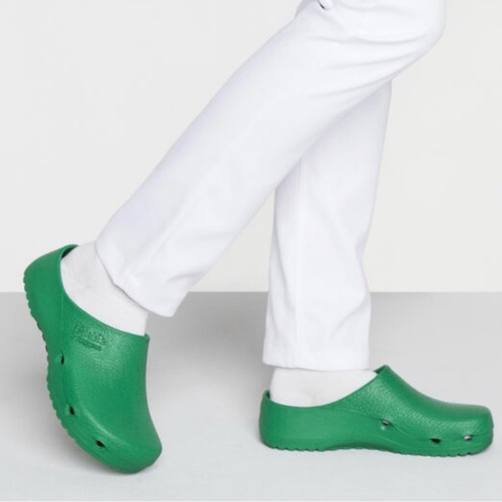 Birkenstock Birki Air Antistatic Clog Green Size 38 US 7
